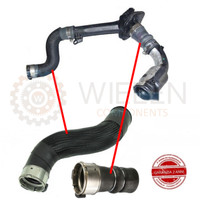 ÄRmel LadeluftküHler Turbo Schlauch FüR Renault Fluenz Megane 1.5 Dci 144602487R