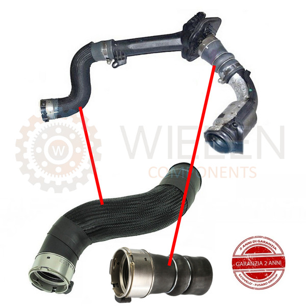 ÄRmel LadeluftküHler Turbo Schlauch FüR Renault Fluenz Megane 1.5 Dci 144602487R-image