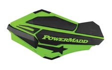 Sentinel Handguards, Kawasaki Green/black POWERMADD 34403