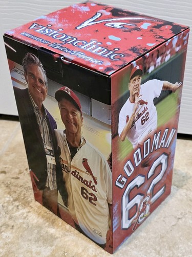 John Goodman Bobblehead St Louis Cardinals Springfield Super Fan SGA 8-24-24 NIB - Picture 5 of 6