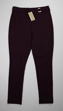 NEW MICHAEL Michael Kors Women's M Logo Slim Ankle Pants NWT 110