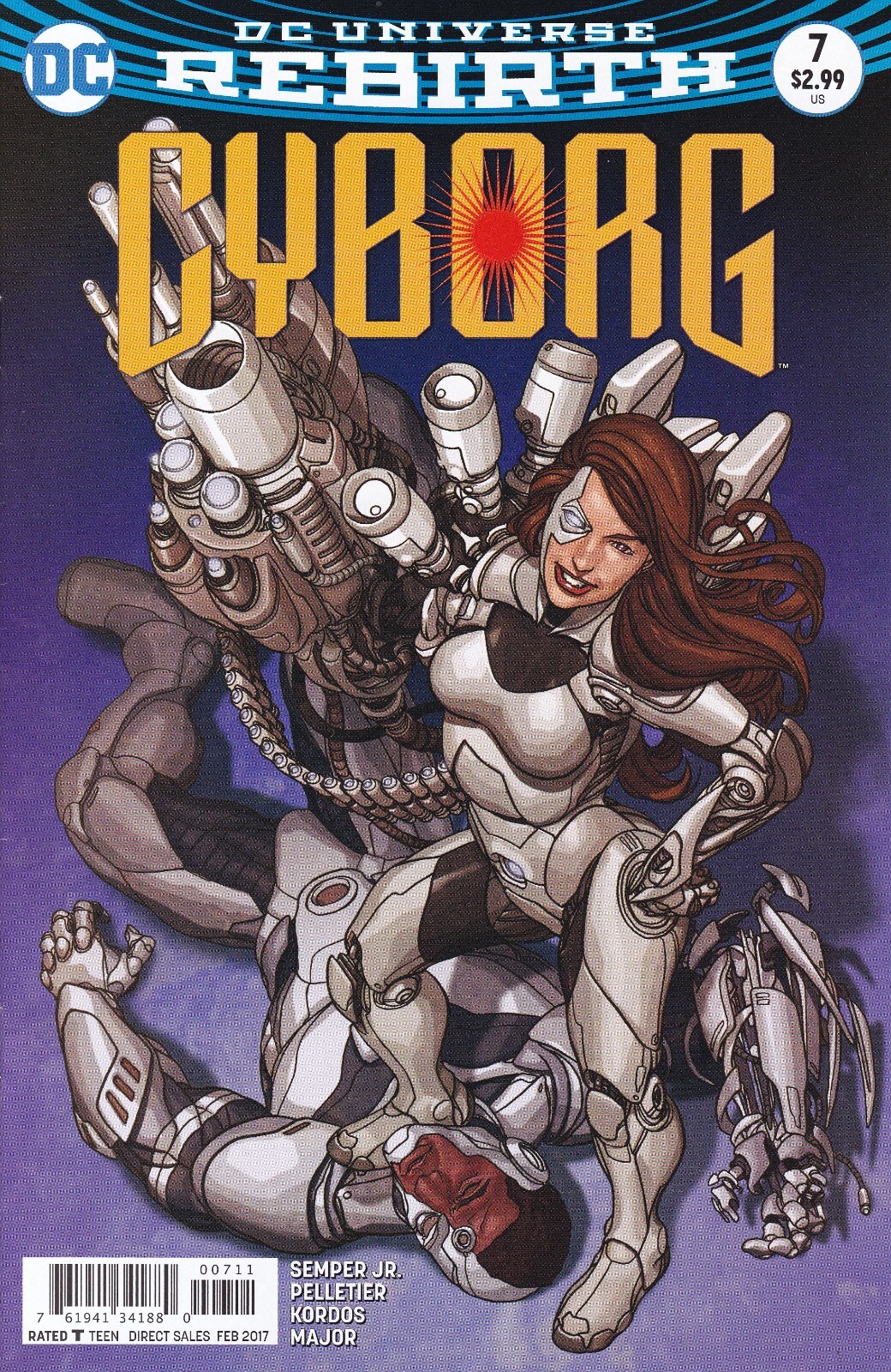 CYBORG (2016) #7 - DC Universe Rebirth - Back Issue