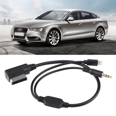Car Music Interface MMI MDI AMI AUX Audio Cable Adapter For MERCEDES iPhone