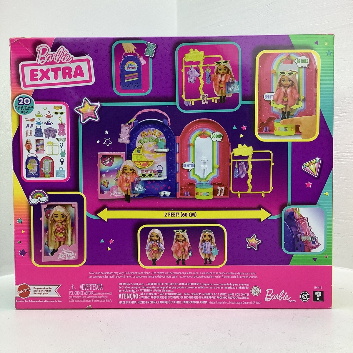 MATTEL Barbie Extra Minis Fashion Boutique HHN15 for sale online