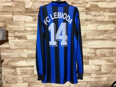 INTER MILAN 1990 1991 HOME FOOTBALL SHIRT SOCCER JERSEY LONG