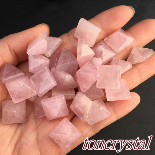 100 piezas Mezcla Mini Pirámide Natural Cuarzo Pirámide Cristal Torre Punto Curación Regalo0 - Imagen 6 de 12