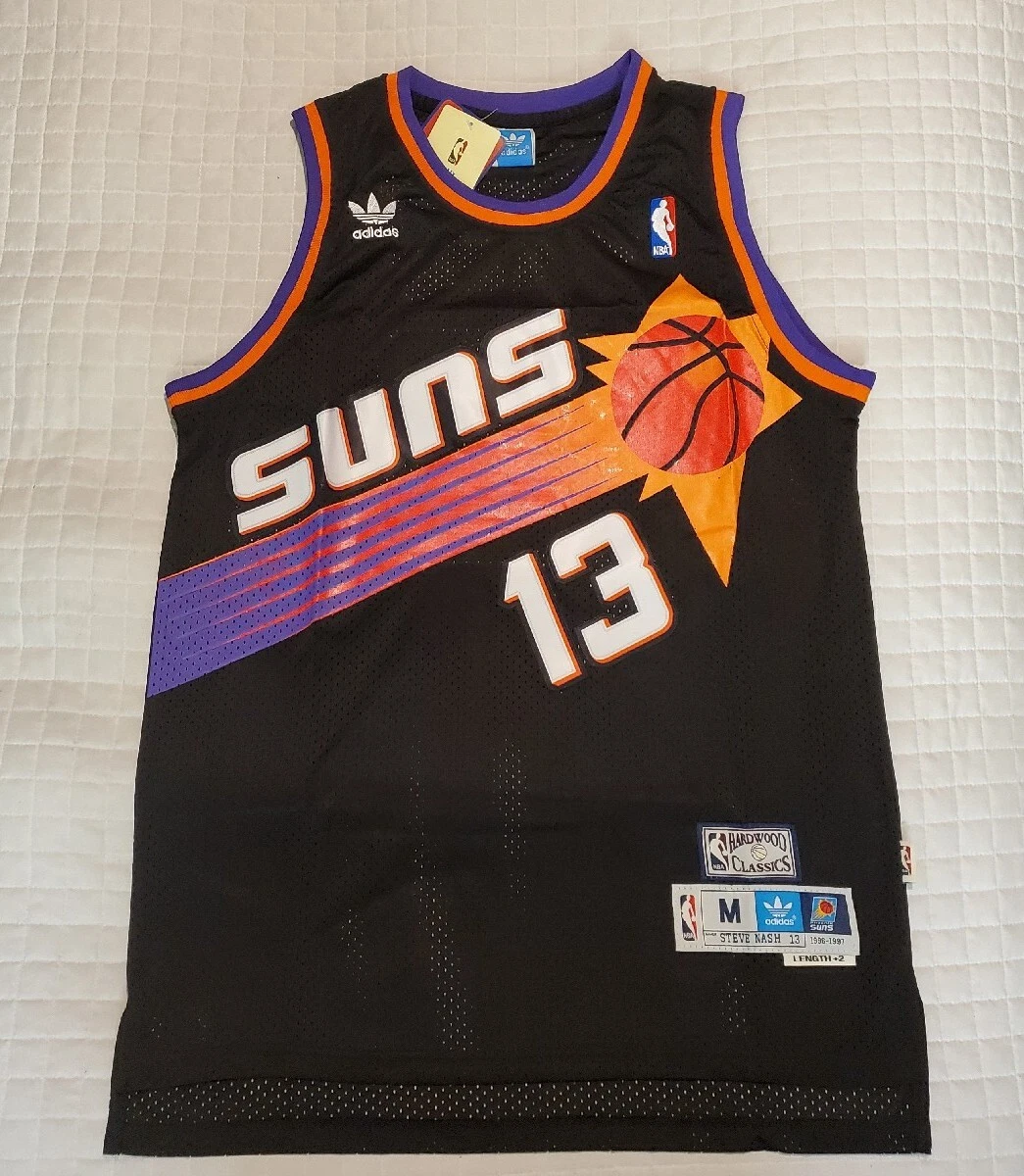 Steve Nash Phoenix Suns Hardwood Classics Throwback NBA Swingman