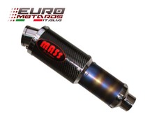 Moto Guzzi Breva 850 1100 1200 MassMoto Terminale Scarico M1 MotoGP Style Carbon