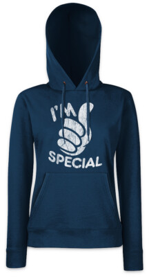 I'm Special Damen Hoodie Kapuzenpullover Gamer Gaming Thumbs Up Fun Daumen Hoch