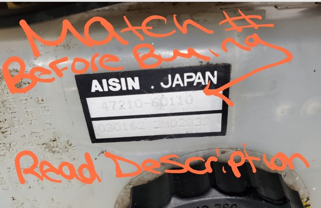 0304 4Runner GX470 ABS AntiLock Brake Pump Controller Master Cylinder