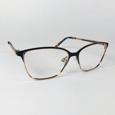 SPECSAVERS eyeglasses BLUE CATS EYE glasses frame MOD: J TITANIUM
