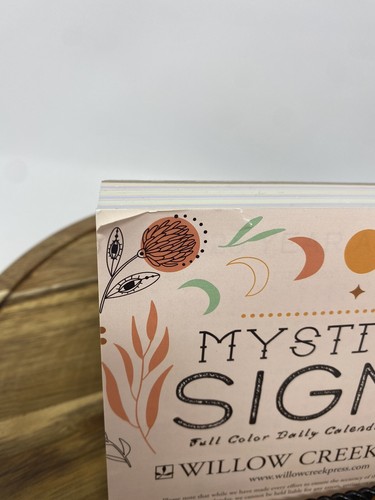 Mystical Signs Full Color 2023 Desk Calendar Astrology Tarot Zodiac Tarot - Picture 7 of 8