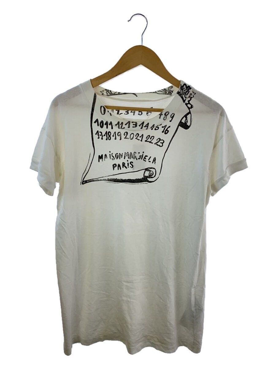Maison Margiela T-shirt 44 cotton White S50GC0648 Used | eBay
