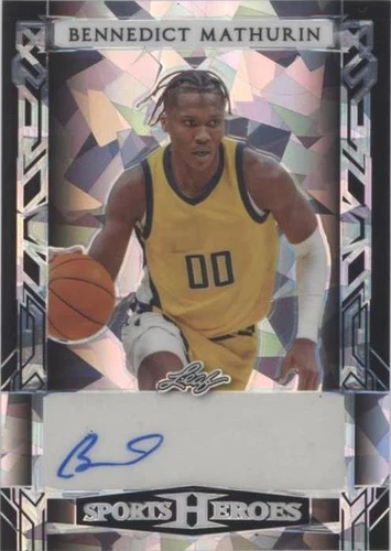 2024 Leaf Metal Sports Heroes - Bennedict Mathurin #BA-BM1
