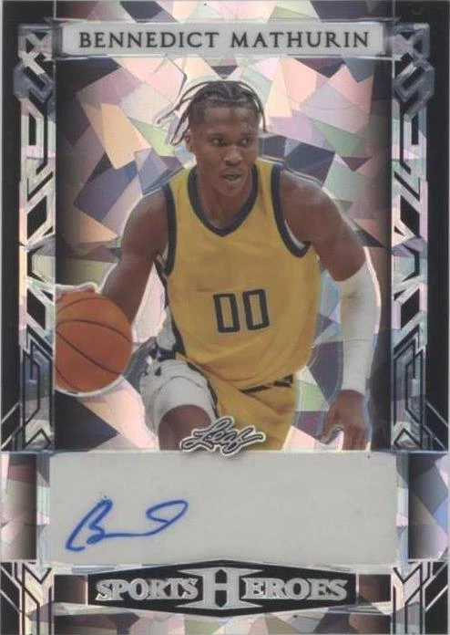 2024 Leaf Metal Sports Heroes - Bennedict Mathurin #BA-BM1