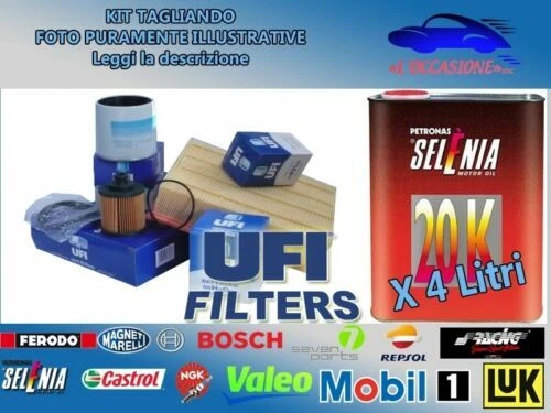 Oli, fluidi e lubrificanti UFI per veicoli