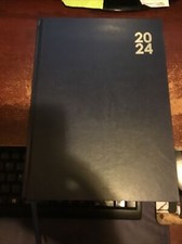 Image of DESIGN GROUP A4 DAILY DESKTOP DIARY 2024 BIRTHDAY CHRISTMAS