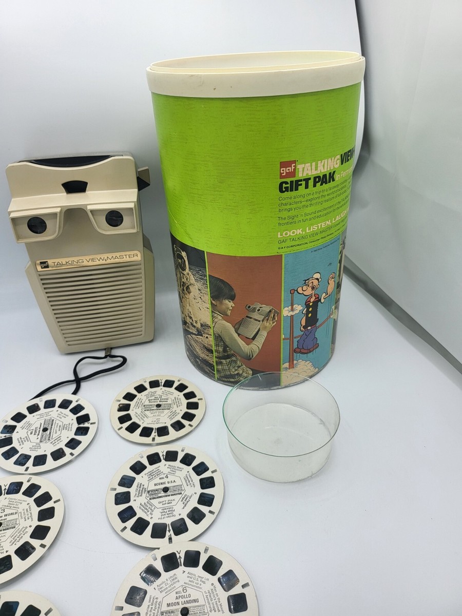 View Master トーキング・ビューマスター・ビューワー ライテッド Vintage View-Master 3-Reel Set Disney On Parade Complete EUC