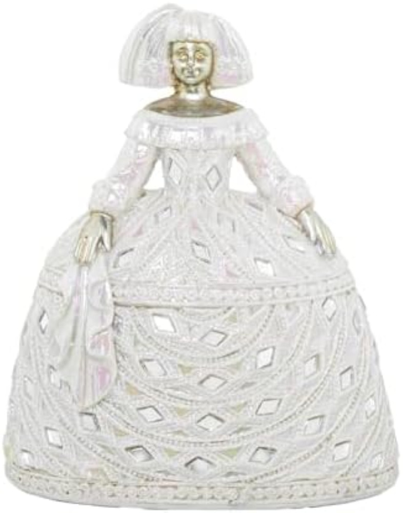 Scultura Menina in Resina e Specchi 15x18cm - Omaggio a Velázquez