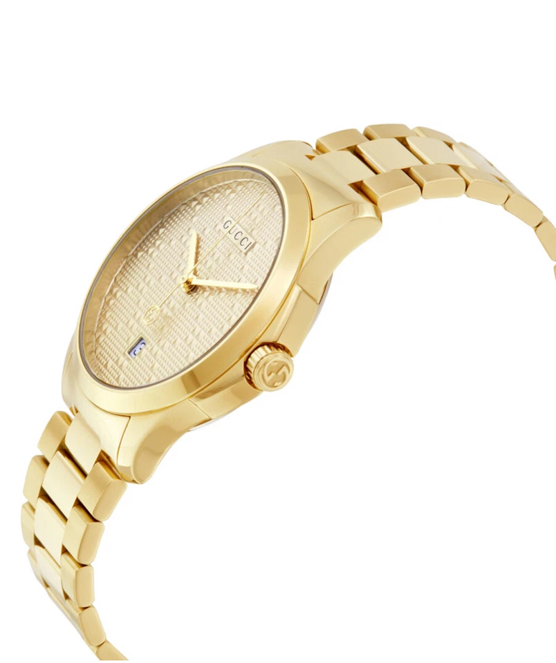 Gucci Men's G-Timeless Gold Tone Quartz Swiss Watch - YA126461 - Image 2 of 4