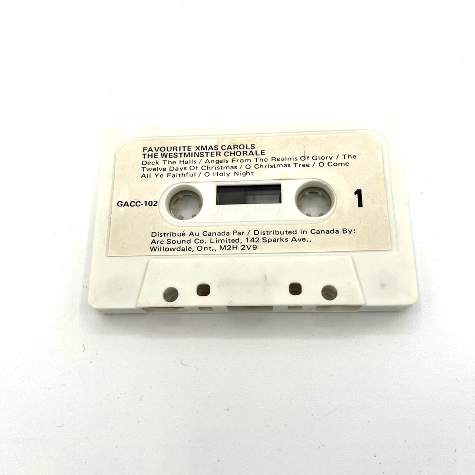 Vintage Favourite Xmas Carols The Westminister Chorale (Cassette Tape) - Image 3 of 4