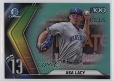2022 Bowman Chrome Scouts Top 100 Aqua Refractor 52/125 Asa Lacy #BTP-13 1ek2