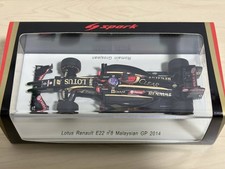 1/43 S3089 Lotus Renault E22 Romain Grosjean Malaysian GP 2014