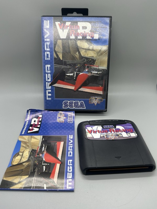 Virtua Racing Sega Mega Drive Boxed with Manual, Tested PAL 1994