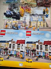 LEGO CREATOR: Bike Shop & Cafe (31026) Complete, With  Instructions