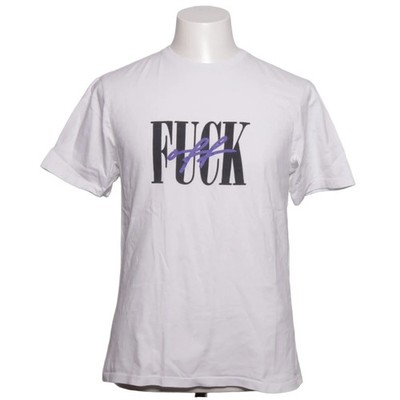 FSBN, T-shirt, Größe: M, Weiß/Mehrfarbig, Baumwolle, Print, Herren #ea6