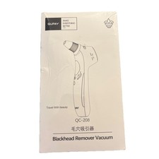 Black Head Remover Pore Vacuum with 5 Level Suction Power, 5 Probes -NEW White 