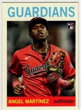 2025 Topps Baseball Angel Martinez No. 81 Cleveland Guardians
