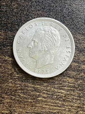 1975 Spain 5 Five Ptas XF Extremely Fine Actual Coin TC6638*