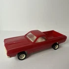 Vintage 1960's Tonka Plastic Red Ford Ranchero Truck 9" Long VG