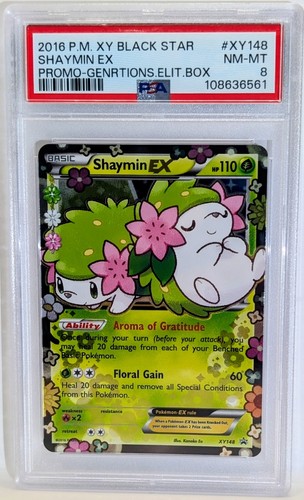 Shaymin-EX graded PSA 8 for sale on eBay