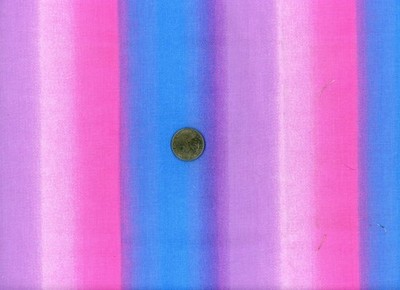 Remnant of Fabric Fat 8th 9X21 for Crafts, Quilting, Gradient Pink and Blue