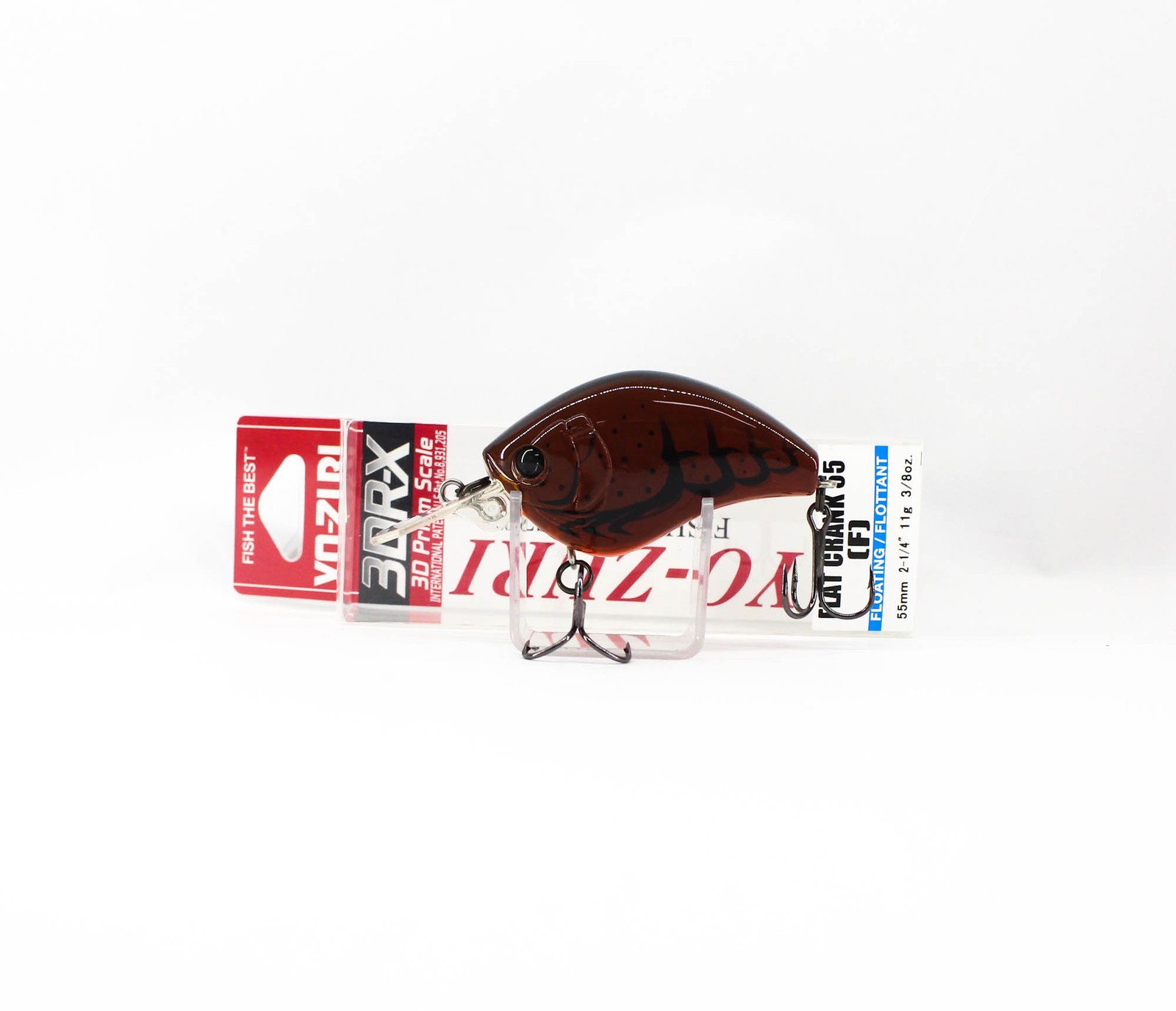 Yo Zuri 3DR-X Flat Crank 55F Floating Lure R1443-TBCF (8596)