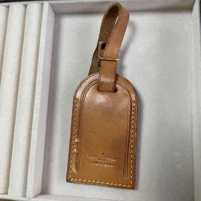 Louis Vuitton Étiquette Nom De Valise De Voyage Authentique - Photo 1/4