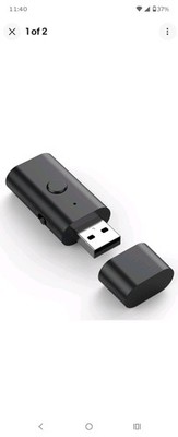 Bluetooth 5.3 Transmitter Receiver, 3.5mm Aux Wireless USB Adapter, Low Latency,