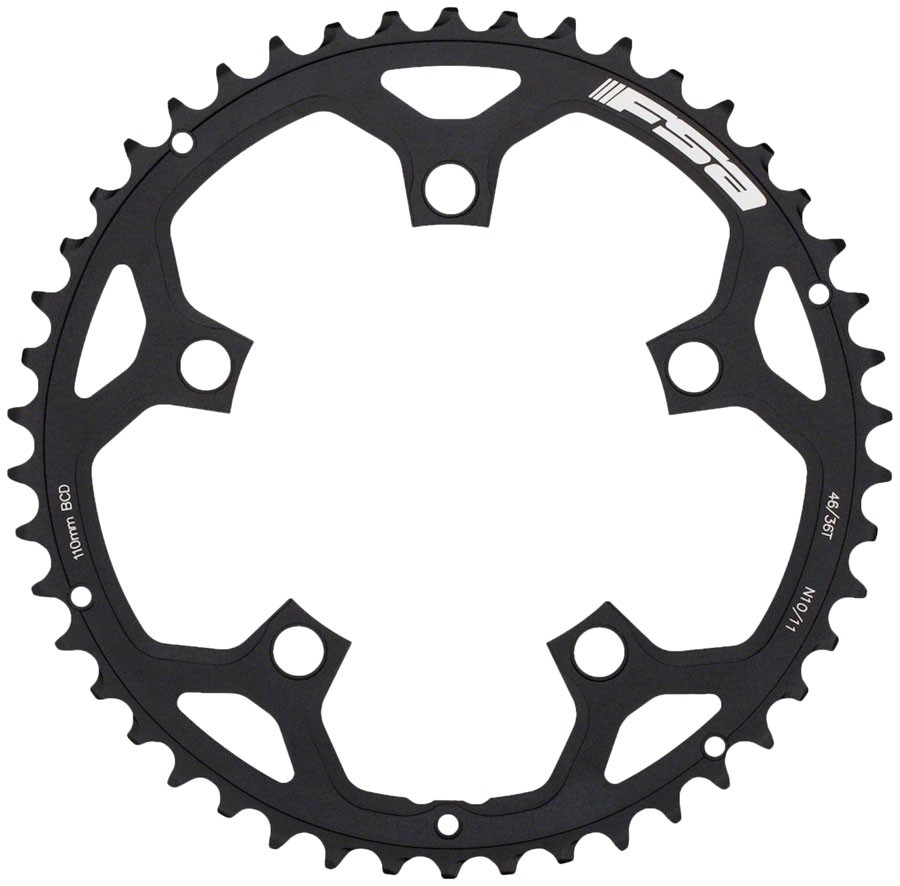Full Speed Ahead Tempo Pro Road Chainring - 46t 110mm BCD 5-Bolt Steel 891 8890₽