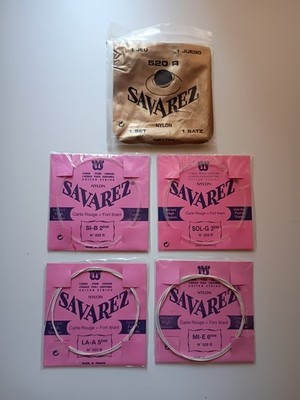 Savarez High Tension Nylon Classical Guitar Strings 028 042