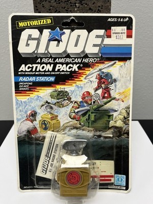 Vintage GI JOE 1987 RADAR Station Action Pack MOC SEALED!
