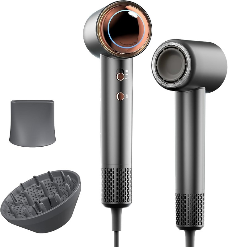 NEW Authentic Tideway Hair Dryer High-Speed Ionic 110K RPM Plasma H11 BLACK