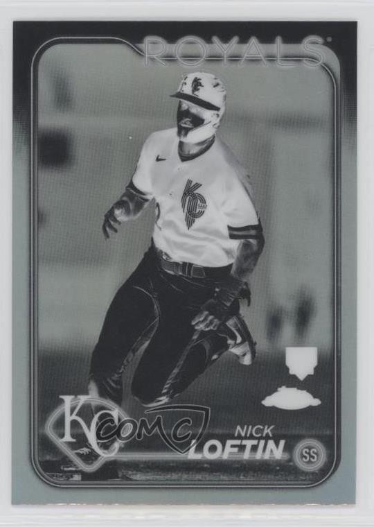 2024 Topps Chrome Negative Refractor Nick Loftin #183 Rookie RC 1ny5