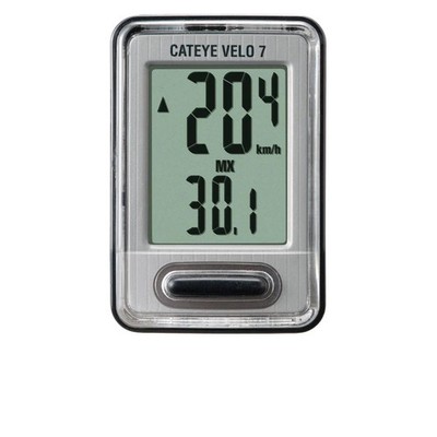 Cat Eye Tacho Velo 7 CC-VL520, silver