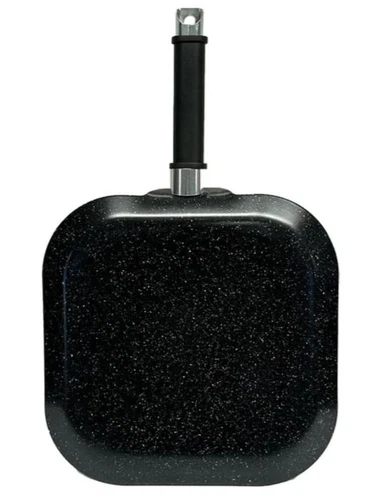 Heavy Gauge Aluminum Nonstick Square Single Griddle Pan 11''x11'' Frying Pan ...