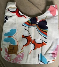 NUEVO Bolso Hobo Bandolera Vera Bradley/New Hope Girls Colaboración Estudio Arte Mariposas