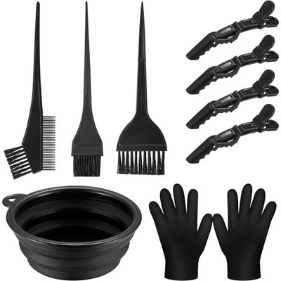 Haarfärbepinsel Set Haarfärbung Zubehör Färbung Werkzeug Haarfärbe Kit