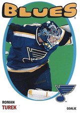 2001-02 O-Pee-Chee - Roman Turek #105 Heritage St. Louis Blues