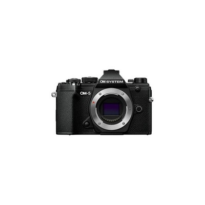 Reconditioned OM SYSTEM OM-5 Black Mirrorless Camera (Body Only)